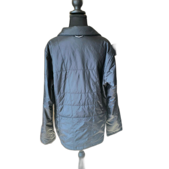 Black Columbia Interchange Thermal Coil Jacket Quilted Lightweight Unisex Size L - Picture 10 of 10